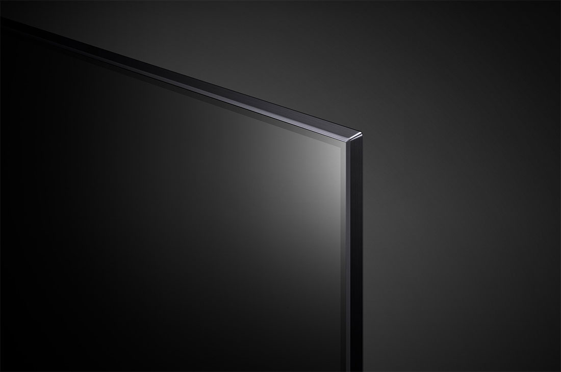 LG تلفزيون ال جي QNED مقاس 65 بوصة من سلسلة QNED80 مع 4K HDR وجهاز التحكم عن بعد السحري وWebOS, مظهر عن قرب للوحة, 65QNED806QA, thumbnail 6