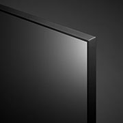 LG إل جي UHD 4K تلفاز ذكي 70 بوصة السلسة 80, معالج ألفا 5 الجيل الخامس, تصميم بدون حواف, HGiG., منظر عن قرب للوحة, 70UQ80006LD, thumbnail 8
