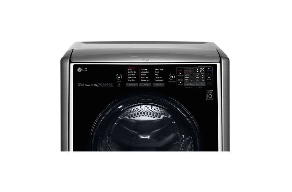 LG إل جي ™TWINWash ، غسالة ومجففة، 22.5/12 كجم، محرك الدفع المباشر 6 حركات، تقنية ™TrueSteam، تقنية ThinQ, FH0C9CDHK72_F70E1UDNK12, thumbnail 8