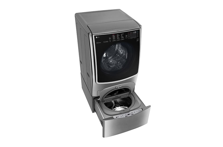 LG إل جي ™TWINWash، غسالة ومجففة، 24.5/12 كجم، محرك الدفع المباشر 6 حركات، تقنية ™TrueSteam، تقنية ThinQ, FH0C9CDHK72_F70E1UDNK12, thumbnail 11