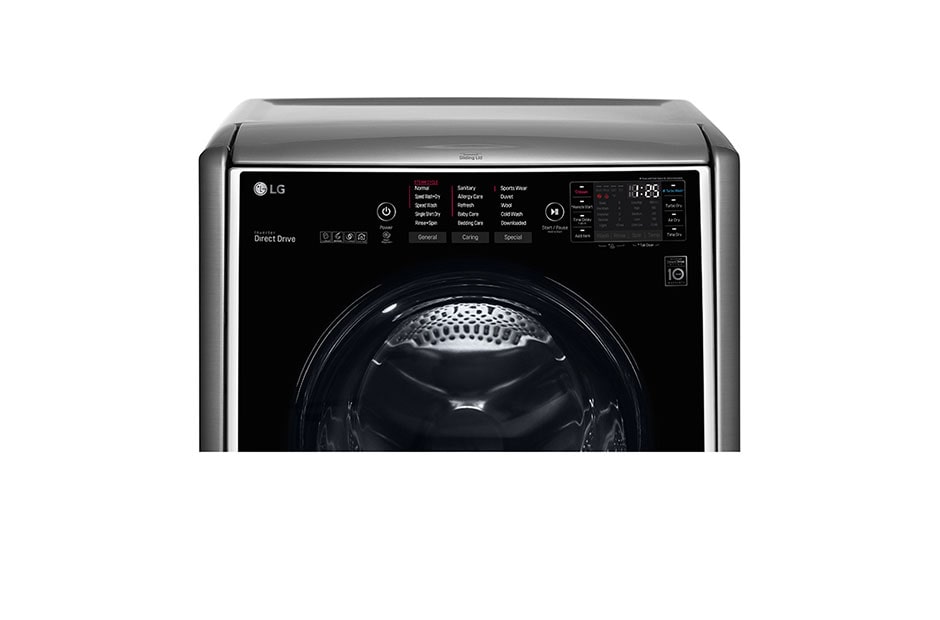 LG إل جي ™TWINWash، غسالة ومجففة، 24.5/12 كجم، محرك الدفع المباشر 6 حركات، تقنية ™TrueSteam، تقنية ThinQ, FH0C9CDHK72_F70E1UDNK12, thumbnail 12