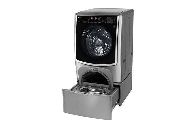 LG إل جي ™TWINWash، غسالة ومجففة، 24.5/12 كجم، محرك الدفع المباشر 6 حركات، تقنية ™TrueSteam، تقنية ThinQ, FH0C9CDHK72_F70E1UDNK12, thumbnail 8