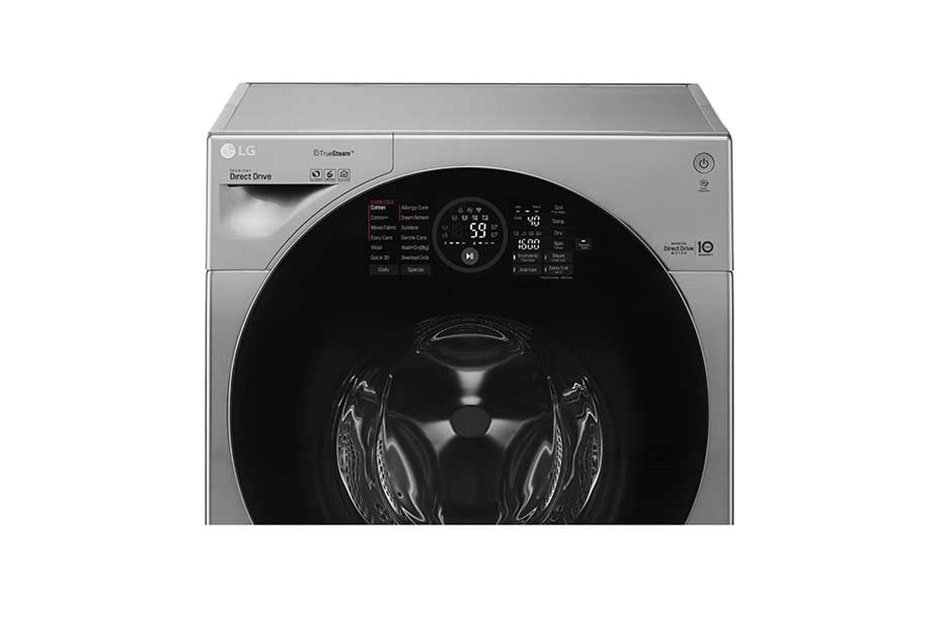 LG  إل جي ™TWINWash ، غسالة12كغم، محرك الدفع المباشر 6 حركات، تقنية ™TrueSteam، تقنية ThinQ, FH4G1JCSP6_F8K5XNK4, thumbnail 11