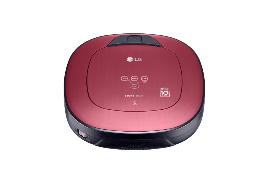 LG مكنسة HOM-BOT الكهربائية، مضخة رقمية، فرش جانبية أكثر طولا، ضجيج منخفض، تقنية التشخيص الذكي™, VR6570LVM