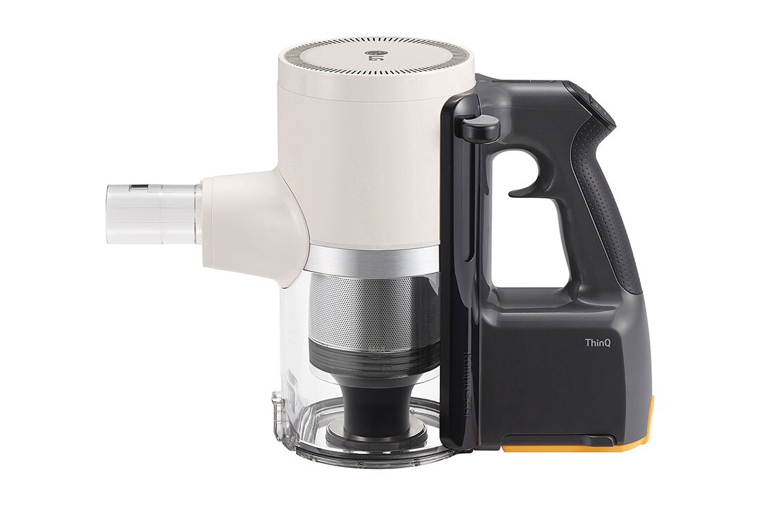 LG المكنسة الكهربائية A9T-LITE ,مكنسة وممسحة معا, تفريغ تلقائي للغبار, تصميم خفيف ونحيف, Frot perspective, A9T-LITE, thumbnail 12