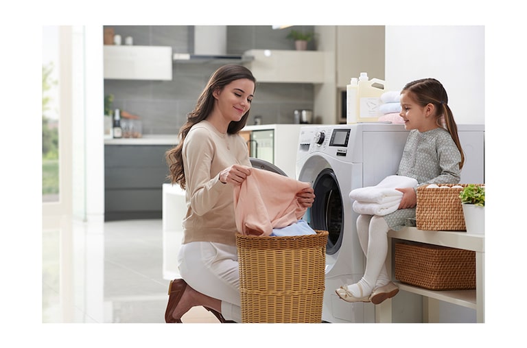 LG  10 كيلو، غسيل وتنشيف بدون توقف، غسالة ملابس بمحرك مباشر بست سرعات، لوحة تعمل باللمس فريدة، باب كروم جذاب , FH4U1JBHK6N, thumbnail 10