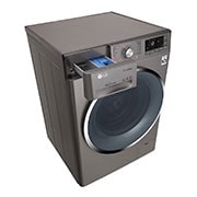 LG غسالة ومجففة، 5/9 كجم، محرك الدفع المباشر 6 حركات، تقنية العمل بالبخار، إمكانية إضافة قطع الغسيل، تقنية ThinQ, F4J6VYP2S, thumbnail 7