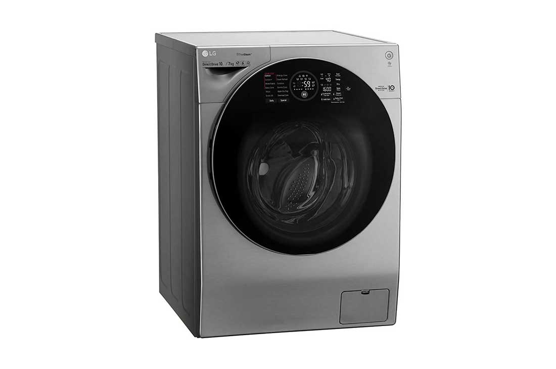 LG  غسالة ومجففة، 7/10 كجم، محرك الدفع المباشر 6 حركات، إمكانية إضافة قطع الغسيل، TrueSteam™، ThinQ, FH4G1JCHP6N, thumbnail 10