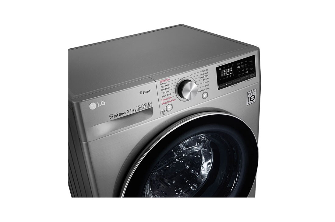 LG غسالة حجم 8.5 كغم، محرك الدفع المباشر من إل جي, F2V5GYP2T, thumbnail 7