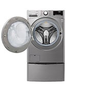 LG غسالة ومجففة إل جي TWINWash، حجم 21.5 / 10 كجم, F18L2CRV2T2_F8K5XNK4, thumbnail 3
