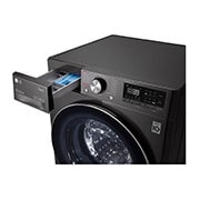LG غسالة ومجففة 10.5/7 كجم، تقنية AI DD، تقنية البخار, غسالة ومجففة 10.5/7 كجم، سعة أكبر، تقنية AI DD، تقنية البخار، تقنية ThinQ, F4V9RCP2E, thumbnail 5
