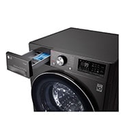 LG غسالة ومجففة إل جي Vivace سعة 10/7 كجم، سعة أكبر, غسالة ومجففة 10/7 كجم، سعة أكبر، تقنية AI DD، تقنية البخار، تقنية ThinQ, F4V9RCP2E, thumbnail 7