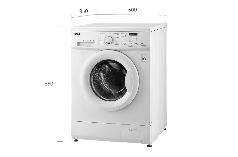LG غسالة التحميل الامامي 7 كغ, F10C3QDP2, thumbnail 11