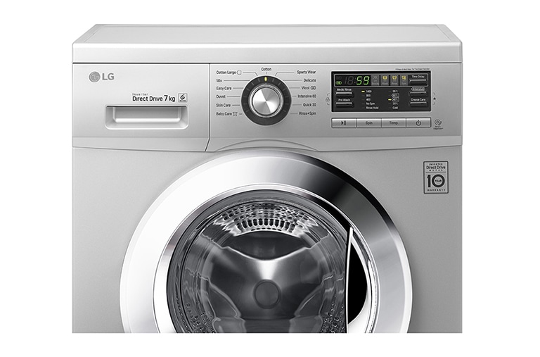 LG غسالة التحميل الامامي 7 كغ, F1496ADP23, thumbnail 9