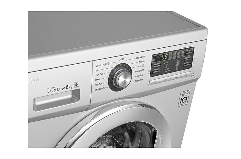 LG غسالة التحميل الامامي 8 كغ*, F1496TDT23, thumbnail 9