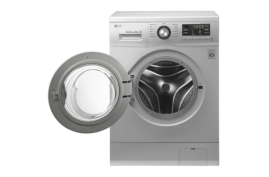 LG غسالة التحميل الامامي 8 كغ*, F1496TDT24, thumbnail 3