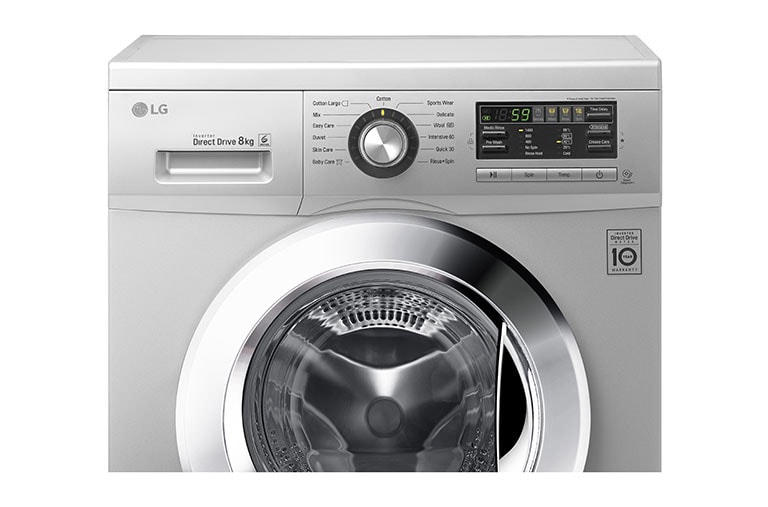 LG غسالة التحميل الامامي 8 كغ*, F1496TDT24, thumbnail 2