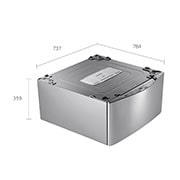 LG غسالة ‎3.5‎ كجم بمحرك Direct Drive, F70E1UDNK12, thumbnail 11