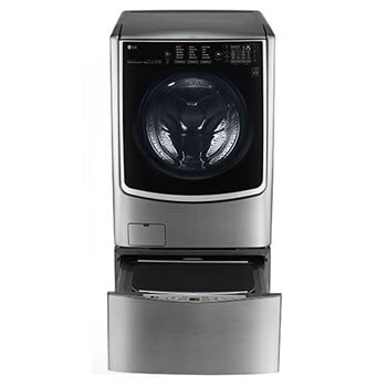 إل جي ™TWINWash ، غسالة ومجففة، 22.5/12 كجم، محرك الدفع المباشر 6 حركات، تقنية ™TrueSteam، تقنية ThinQ1