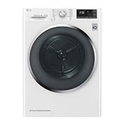 LG غسالة تحميل أمامي 8 كجم، محرك الدفع المباشر 6 حركات، إمكانية إضافة قطع الغسيل، ™Smart Diagnosis, F4J6TNP0W, thumbnail 1