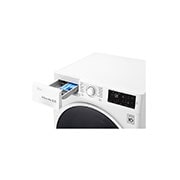 LG غسالة تحميل أمامي 8 كجم، محرك الدفع المباشر 6 حركات، إمكانية إضافة قطع الغسيل، ™Smart Diagnosis, F4J6TNP0W, thumbnail 7
