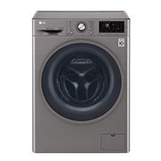 LG غسالة تحميل أمامي 8 كجم، محرك الدفع المباشر 6 حركات، إمكانية إضافة قطع الغسيل، ™Smart Diagnosis, F4J6TNP8S, thumbnail 1
