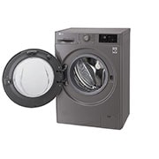 LG غسالة تحميل أمامي 6 كجم، محرك الدفع المباشر 6 حركات، إمكانية إضافة قطع الغسيل، تقنية، ThinQ, F2J5NNP7S, F2J5NNP7S, thumbnail 10