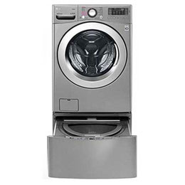 إل جي ™TWINWash ، غسالة ومجففة 21.5/10 كجم، محرك الدفع المباشر 6 حركات، تقنية ™TrueSteam، تقنية ThinQ2