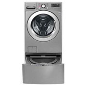 LG إل جي ™TWINWash ، غسالة ومجففة 21.5/10 كجم، محرك الدفع المباشر 6 حركات، تقنية ™TrueSteam، تقنية ThinQ, F0K2CHK2T2_FF70E1UDNK12, thumbnail 1