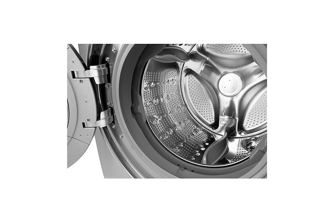 LG إل جي ™TWINWash ، غسالة ومجففة 21.5/10 كجم، محرك الدفع المباشر 6 حركات، تقنية ™TrueSteam، تقنية ThinQ, F0K2CHK2T2_FF70E1UDNK12, thumbnail 5