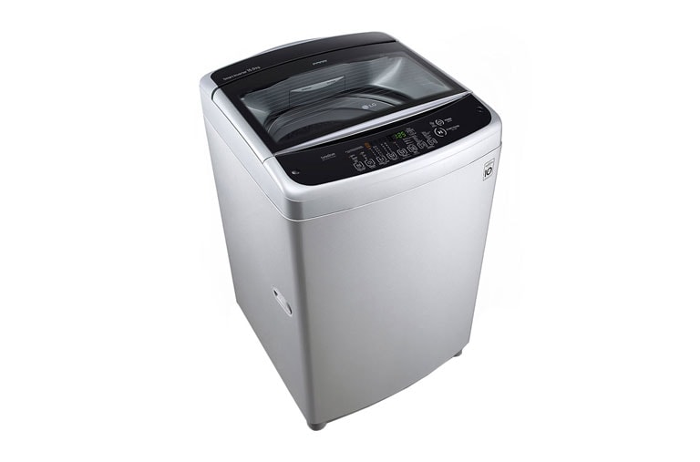 LG غسالة تحميل علوية، 12 كجم، تحكم ذكي في العاكس، حركة ذكية، تقنية ™TurboDrum™، Smart Diagnosis, T1266NEFTF, thumbnail 7