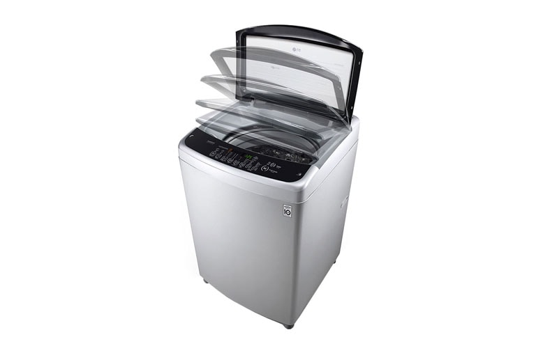 LG غسالة تحميل علوية، 12 كجم، تحكم ذكي في العاكس، حركة ذكية، تقنية ™TurboDrum™، Smart Diagnosis, T1266NEFTF, thumbnail 9