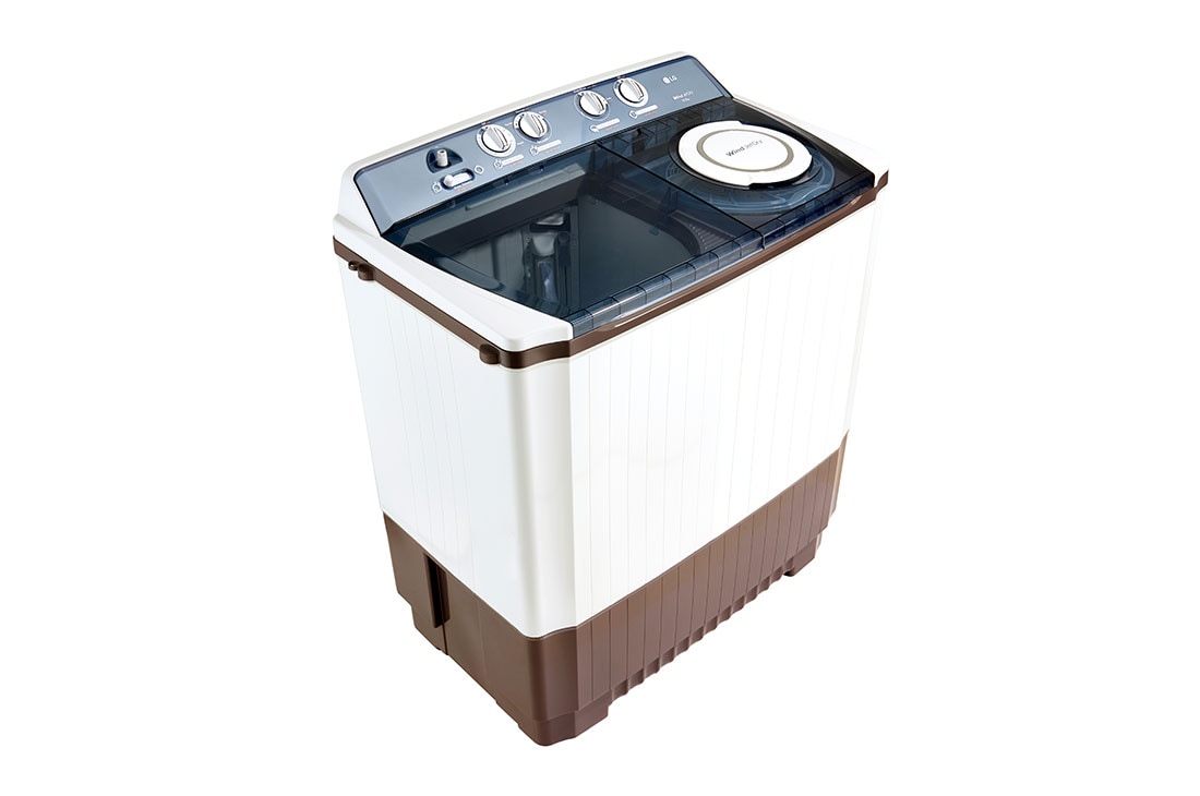 LG غسالة ذات حوض مزدوج حجم 10 كجم، 3 برامج للغسيل, P1460RWNL, thumbnail 6