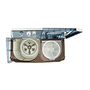 LG غسالة ذات حوض مزدوج حجم 10 كجم، 3 برامج للغسيل, P1460RWNL, thumbnail 4