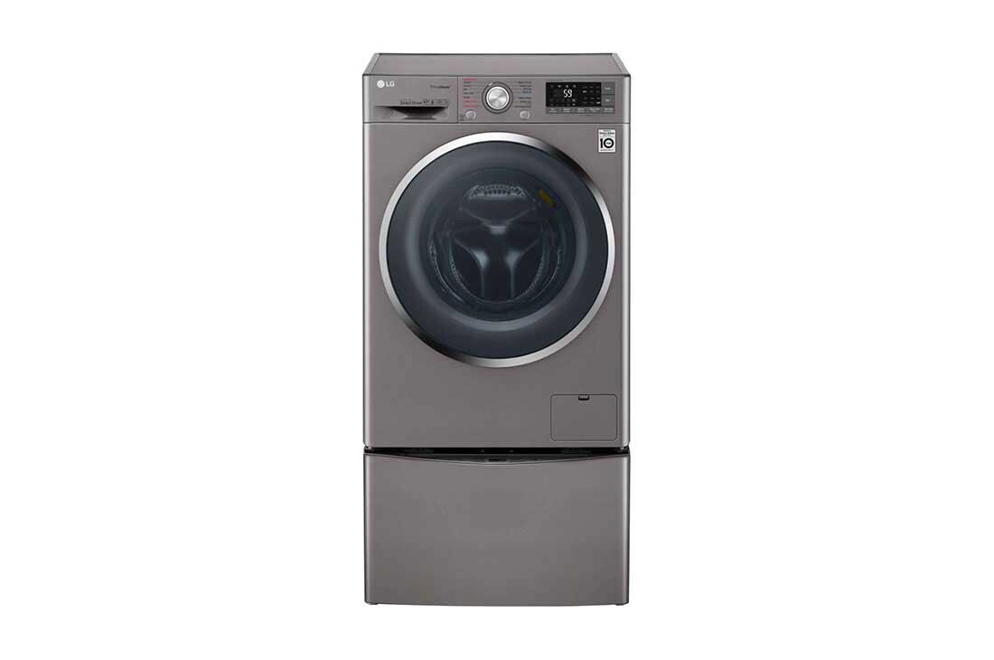 LG إل جي ™TWINWash ، غسالة ومجففة، 7/12 كجم، محرك الدفع المباشر 6 حركات، تقنية ™TrueSteam، تقنية ThinQ, F4J8JHP2SD_F8K5XNK4