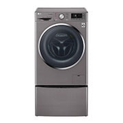 LG إل جي ™TWINWash ، غسالة ومجففة، 7/12 كجم، محرك الدفع المباشر 6 حركات، تقنية ™TrueSteam، تقنية ThinQ, F4J8JHP2SD_F8K5XNK4, thumbnail 1