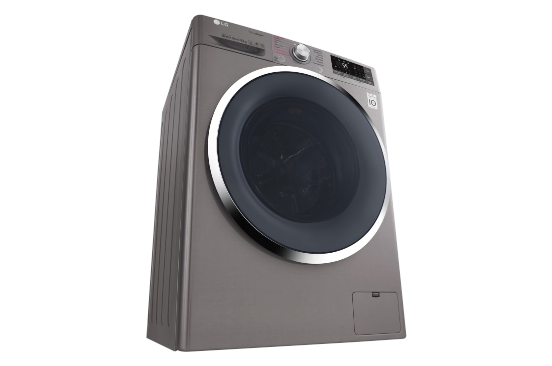 LG  غسالة ومجففة، 5/8 كجم، محرك الدفع المباشر 6 حركات، إمكانية إضافة قطع الغسيل، TrueSteam™، ThinQ, F4J7THP8S, thumbnail 13