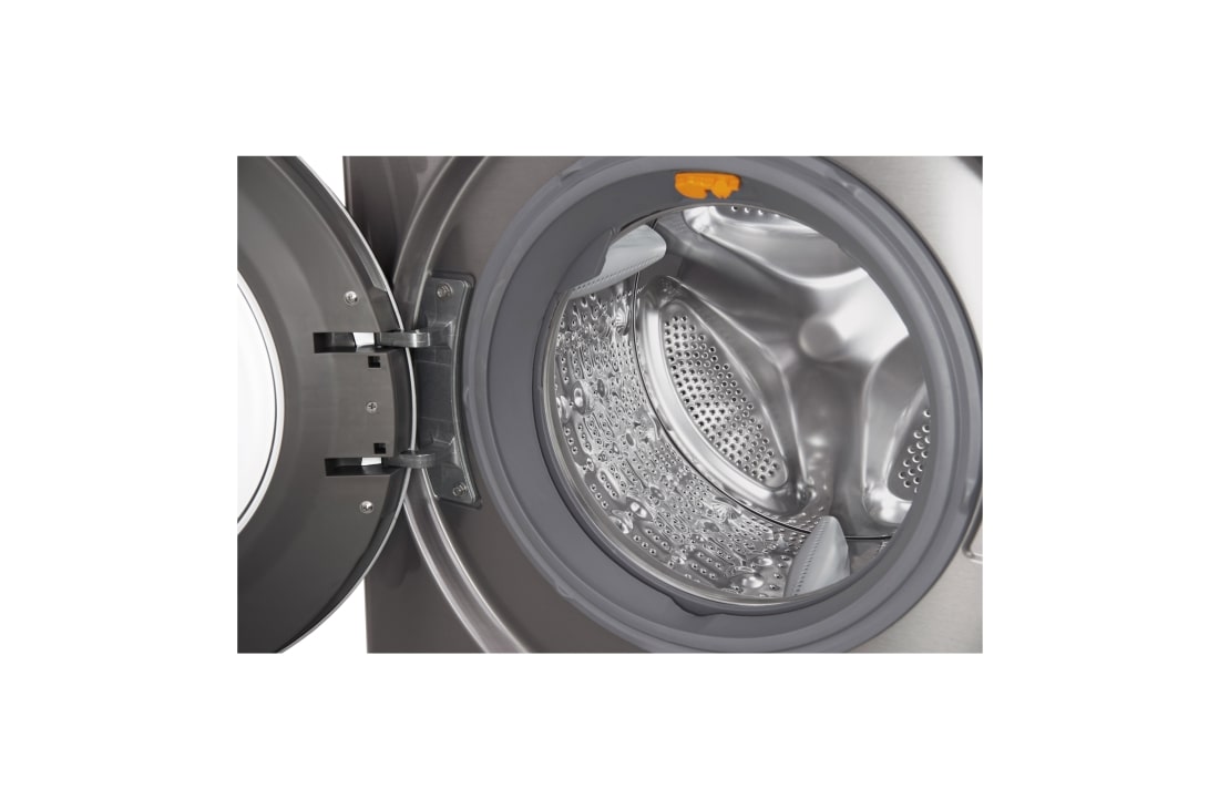 LG  غسالة ومجففة، 5/8 كجم، محرك الدفع المباشر 6 حركات، إمكانية إضافة قطع الغسيل، TrueSteam™، ThinQ, F4J7THP8S, thumbnail 3