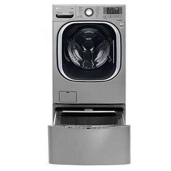 إل جي ™TWINWash ، غسالة ومجففة، 23.5/11 كجم، محرك الدفع المباشر 6 حركات، تقنية ™TrueSteam، تقنية ThinQ1
