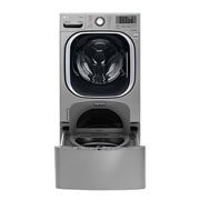 LG إل جي ™TWINWash ، غسالة ومجففة، 23.5/11 كجم، محرك الدفع المباشر 6 حركات، تقنية ™TrueSteam، تقنية ThinQ, F0K1CHK2T2_FF70E1UDNK12, thumbnail 2