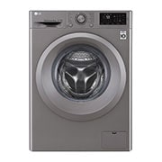 LG غسالة تحميل أمامي 6 كجم، محرك الدفع المباشر 6 حركات، إمكانية إضافة قطع الغسيل، تقنية، ThinQ, F2J5NNP7S, F2J5NNP7S, thumbnail 1