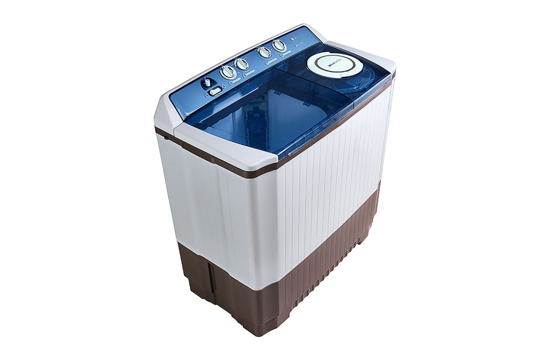 LG غسالة ذات حوض مزدوج، 14 كجم، بخاخ دوار، 3 برامج للغسيل، مرشح نسالات, P1860RWN, thumbnail 6