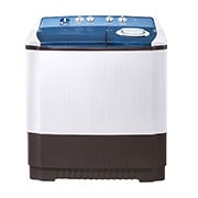 LG غسالة ذات حوض مزدوج، 14 كجم، بخاخ دوار، 3 برامج للغسيل، مرشح نسالات, P1860RWN, thumbnail 1
