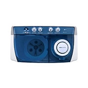 LG غسالة ذات حوض مزدوج، 14 كجم، بخاخ دوار، 3 برامج للغسيل، مرشح نسالات, P1860RWN, thumbnail 3