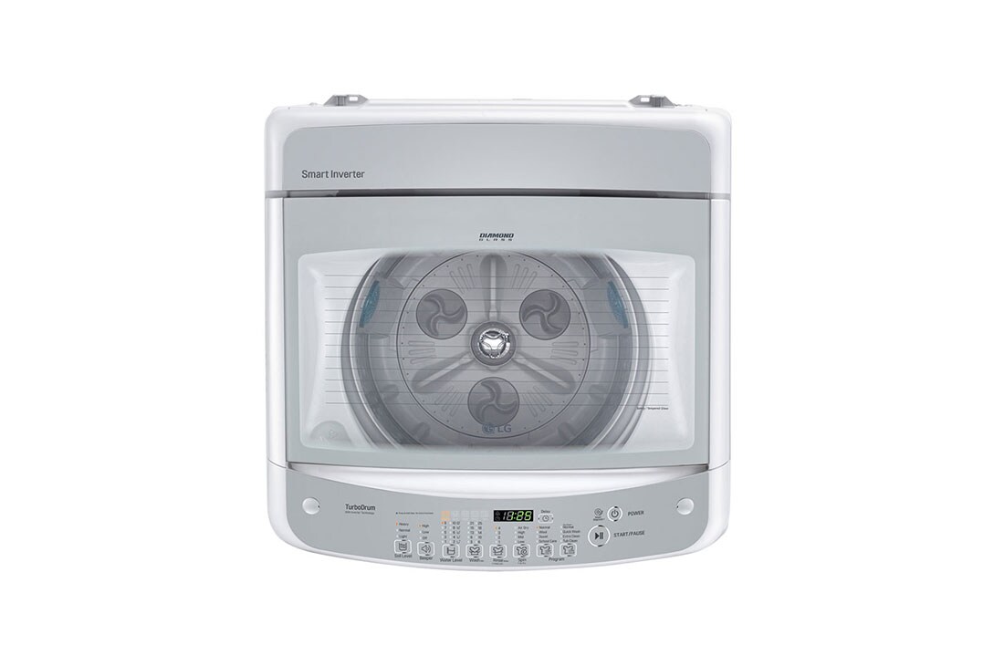 Lg غسالة تحميل علوية 13 كجم تحكم ذكي في العاكس حركة ذكية تقنية Turbodrum تشخيص ذكي Lg الإمارات