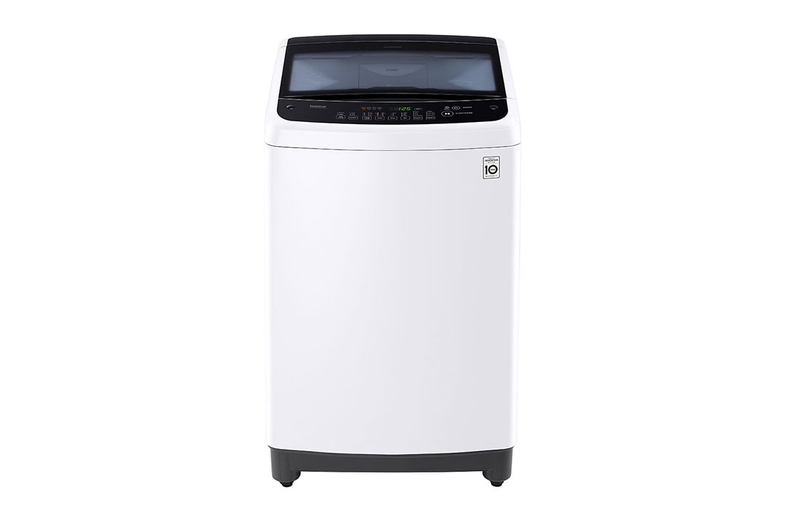 LG غسالة تحميل علوية، 13 كجم، تحكم ذكي في العاكس، حركة ذكية، تقنية ™TurboDrum، تشخيص ذكي™, T1388NEHVA