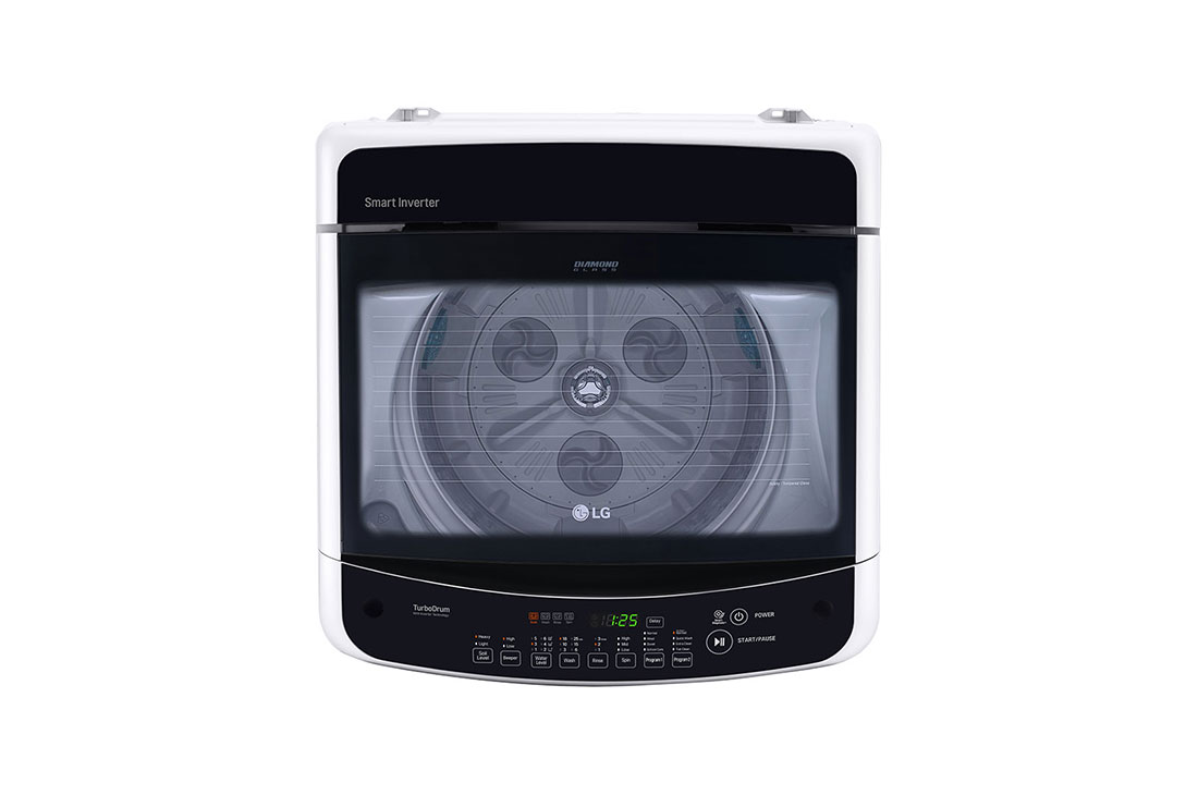 LG غسالة تحميل علوية، 13 كجم، تحكم ذكي في العاكس، حركة ذكية، تقنية ™TurboDrum، تشخيص ذكي™, T1388NEHVA, thumbnail 3