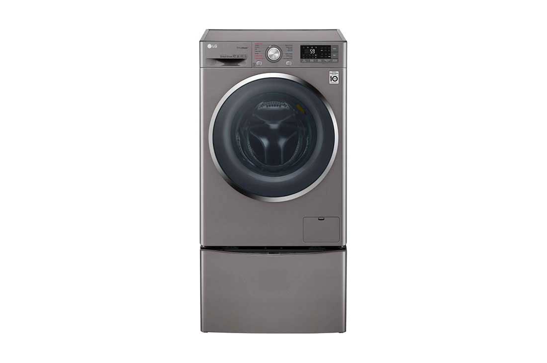 LG إل جي ™TWINWash ، غسالة ومجففة، 7/12.5 كجم، محرك يعمل بالدفع المباشر 6 حركات، تقنية ™TrueSteam، تقنية ThinQ, F4J8JHP2SD_F8K5XNK4