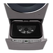 LG إل جي ™TWINWash ، غسالة ومجففة، 7/12.5 كجم، محرك يعمل بالدفع المباشر 6 حركات، تقنية ™TrueSteam، تقنية ThinQ, F4J8JHP2SD_F8K5XNK4, thumbnail 3