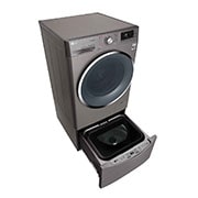 LG إل جي ™TWINWash ، غسالة ومجففة، 7/12.5 كجم، محرك يعمل بالدفع المباشر 6 حركات، تقنية ™TrueSteam، تقنية ThinQ, F4J8JHP2SD_F8K5XNK4, thumbnail 9